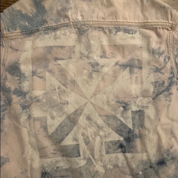 OFF-WHITE denim arrows button down shirt bleached - Picture 3 of 8